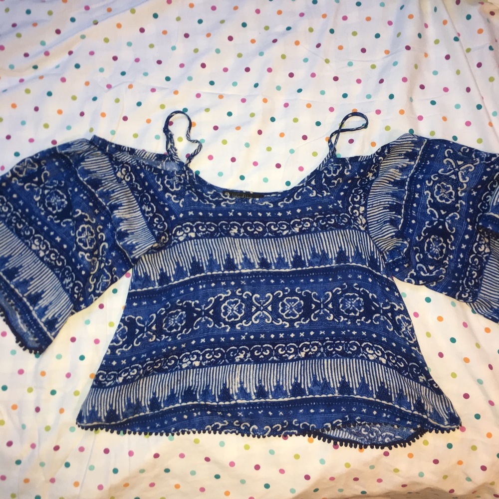 Flowy Off the Shoulder Top